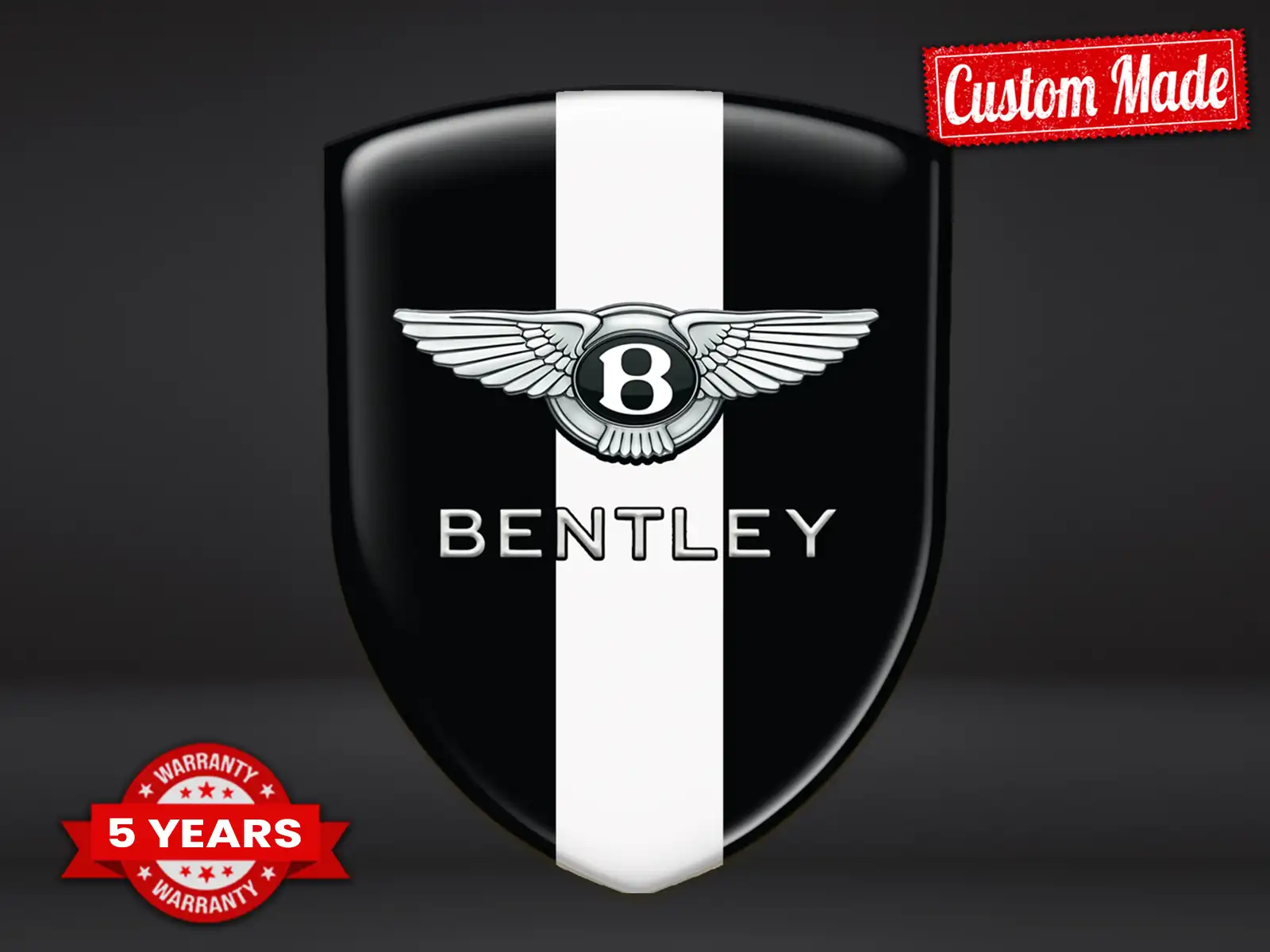Bentley Autoabzeichen Robust Hochwertig Professionell
